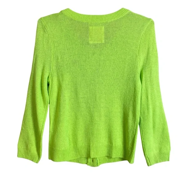 Hollister Green Cardigan Sweater - Picture 4 of 4